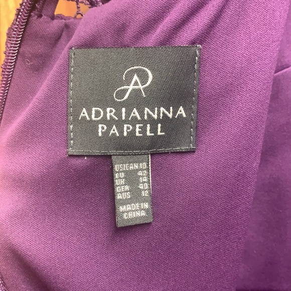 Purple Mother of the Bride dress/Cocktail dress - Picture 5 of 5